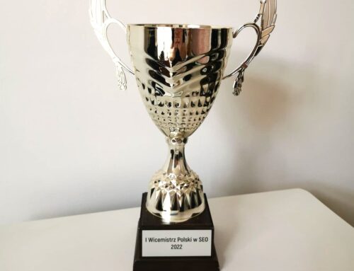 Wicemistrz Polski w SEO